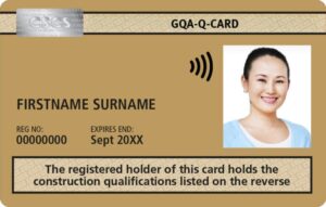 Gold CSCS Q-Card  Advanced Craft / Supervisor