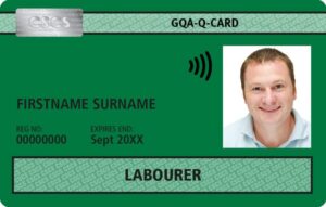 Green CSCS Q-Card  Labourer